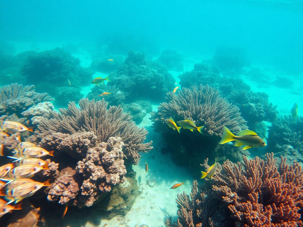 Snorkel en el arrecife
